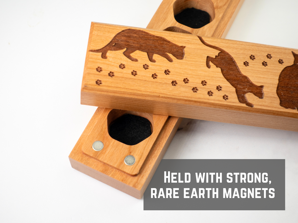 Cats | Engraved Council of 7 Dice Vault (ONLINE ORDER ONLY)