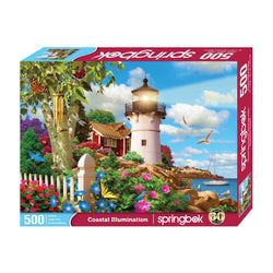Coastal Illumination 500 Piece Jigsaw Puzzle Springbok (ONLINE ORDER ONLY)