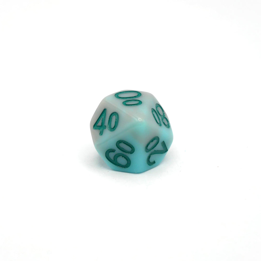 Coastal Memories - 7 Piece DnD Dice Set | Acrylic RPG Gaming Dice (ONLINE ORDER ONLY)