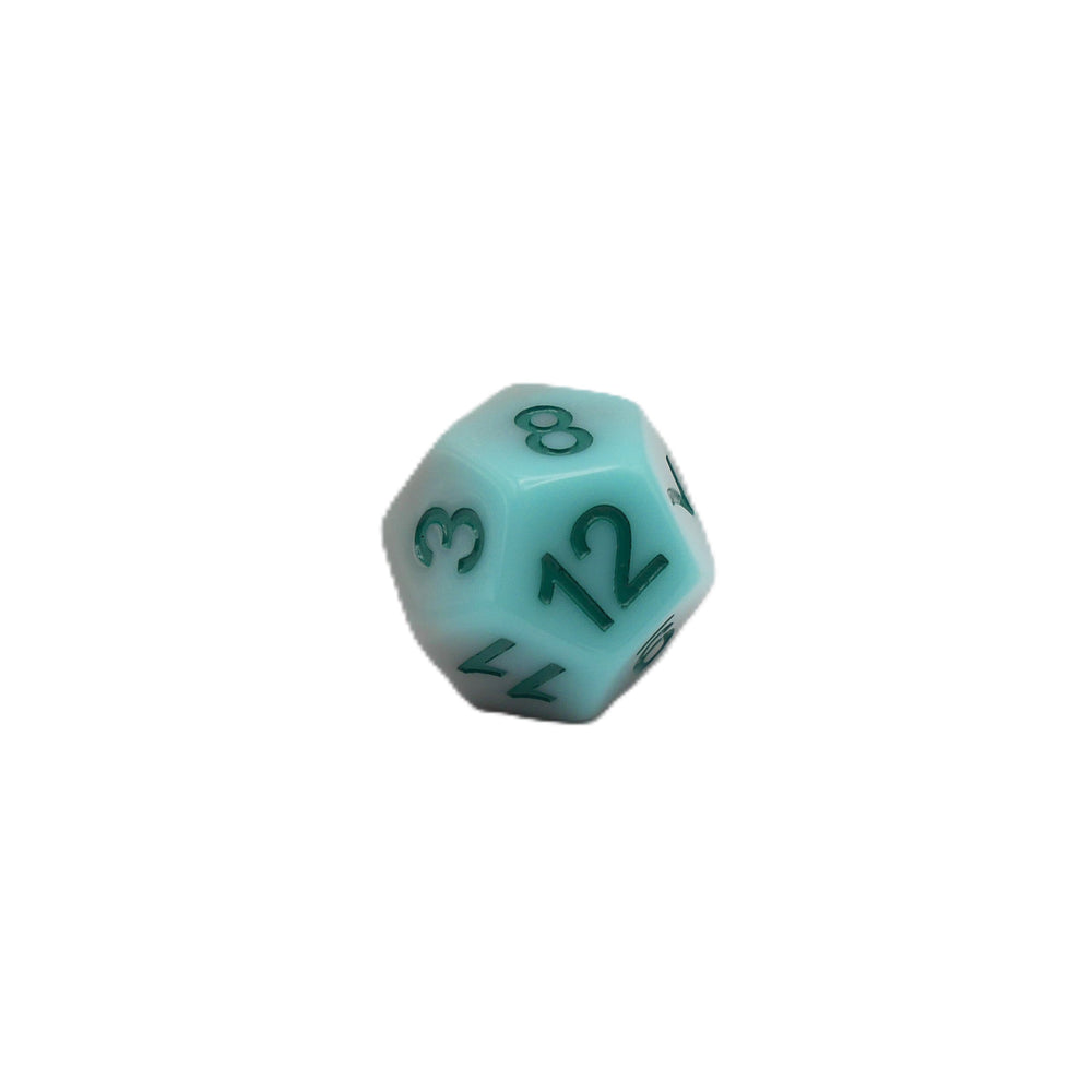 Coastal Memories - 7 Piece DnD Dice Set | Acrylic RPG Gaming Dice (ONLINE ORDER ONLY)