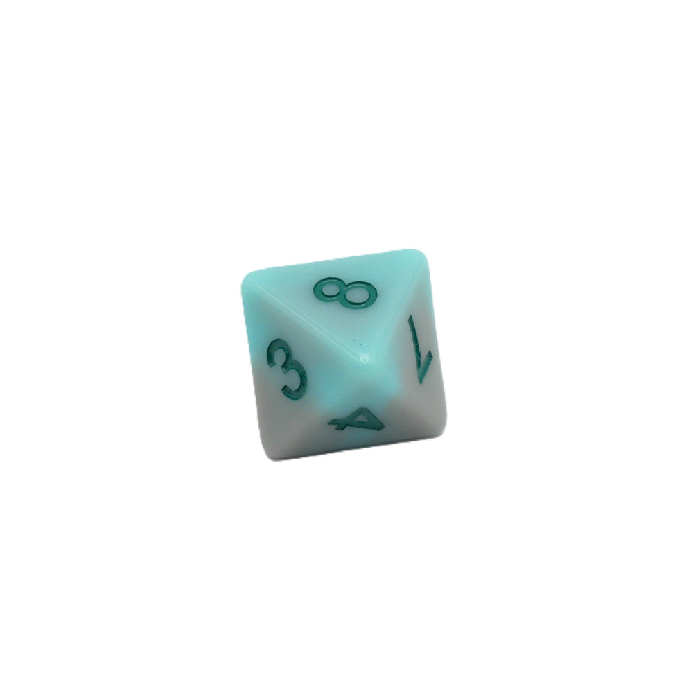 Coastal Memories - 7 Piece DnD Dice Set | Acrylic RPG Gaming Dice (ONLINE ORDER ONLY)