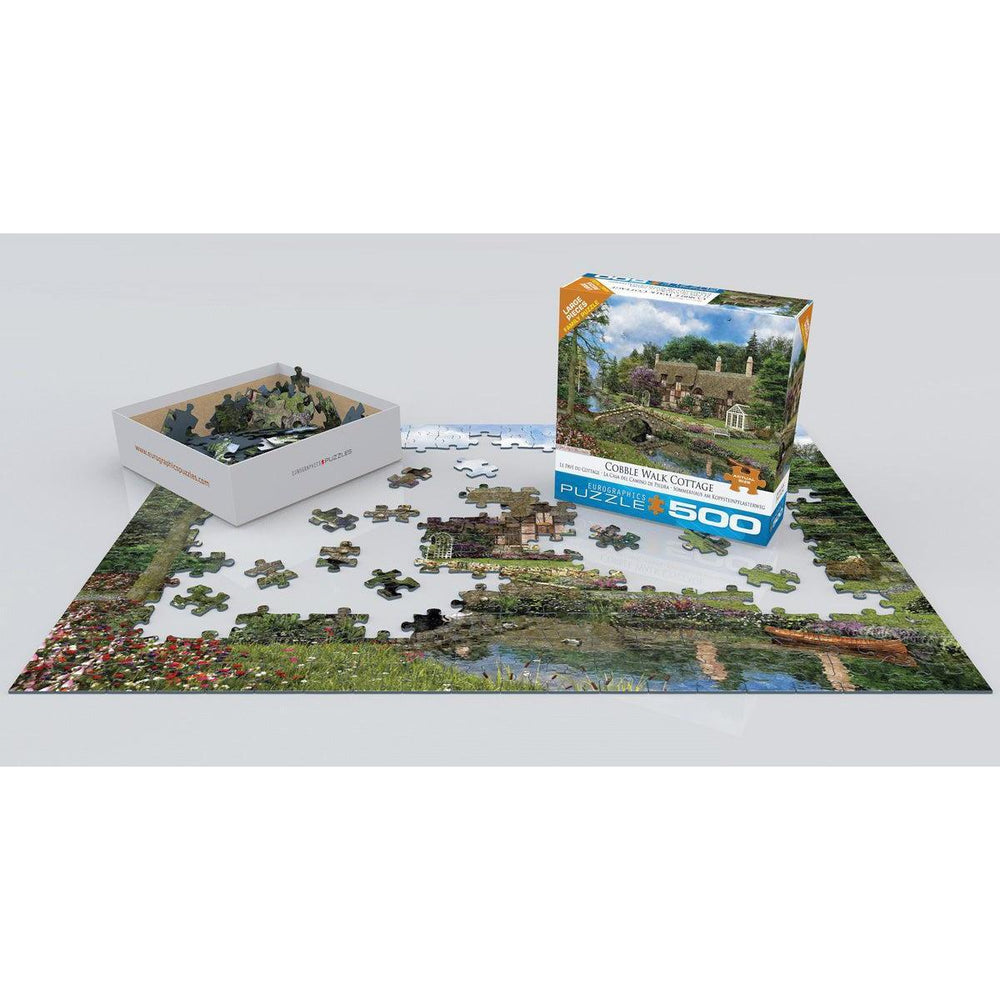Cobble Walk Cottage 500 Piece Jigsaw Puzzle Eurographics (ONLINE ORDER ONLY)