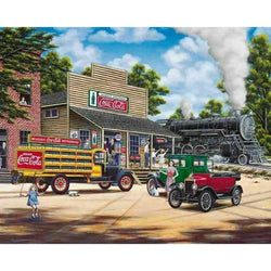 Coca-Cola All Aboard 1000 Piece Jigsaw Puzzle Springbok (ONLINE ORDER ONLY)