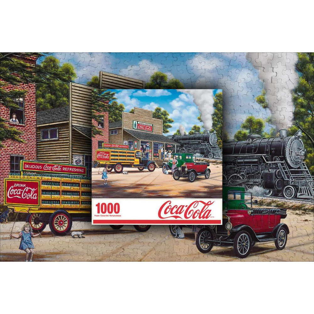 Coca-Cola All Aboard 1000 Piece Jigsaw Puzzle Springbok (ONLINE ORDER ONLY)
