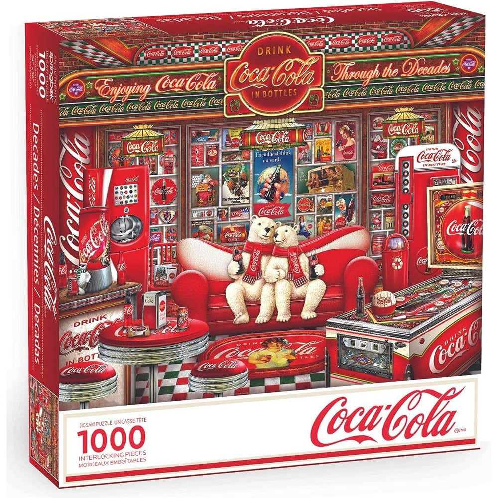 Coca-Cola Decades 1000 Piece Jigsaw Puzzle Springbok (ONLINE ORDER ONLY)