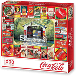 Coca-Cola Gameboard 1000 Piece Jigsaw Puzzle Springbok (ONLINE ORDER ONLY)