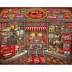 Coca-Cola History 1000 Piece Jigsaw Puzzle Springbok (ONLINE ORDER ONLY)