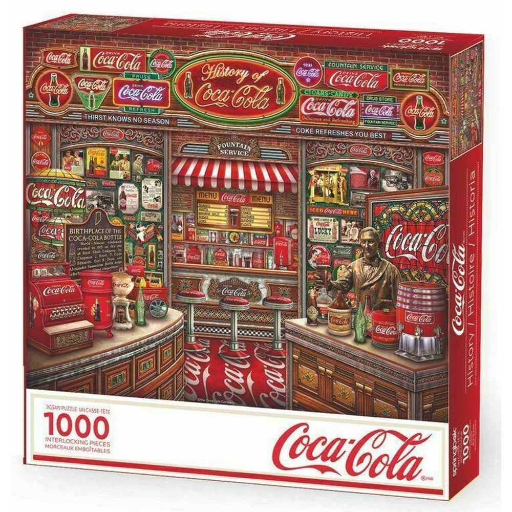 Coca-Cola History 1000 Piece Jigsaw Puzzle Springbok (ONLINE ORDER ONLY)