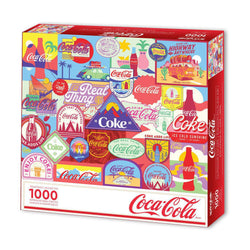Coca-Cola Outdoor Escape 1000 Piece Jigsaw Puzzle Springbok (ONLINE ORDER ONLY)