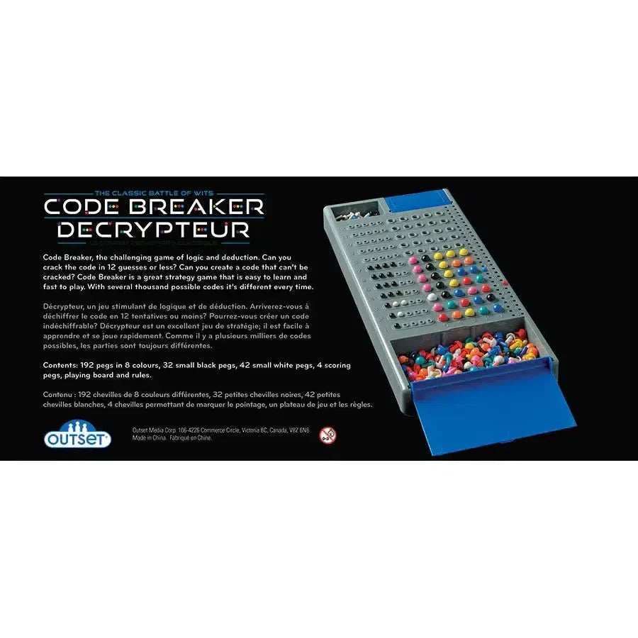 Code Breaker Decrypteur Game Outset (ONLINE ORDER ONLY)