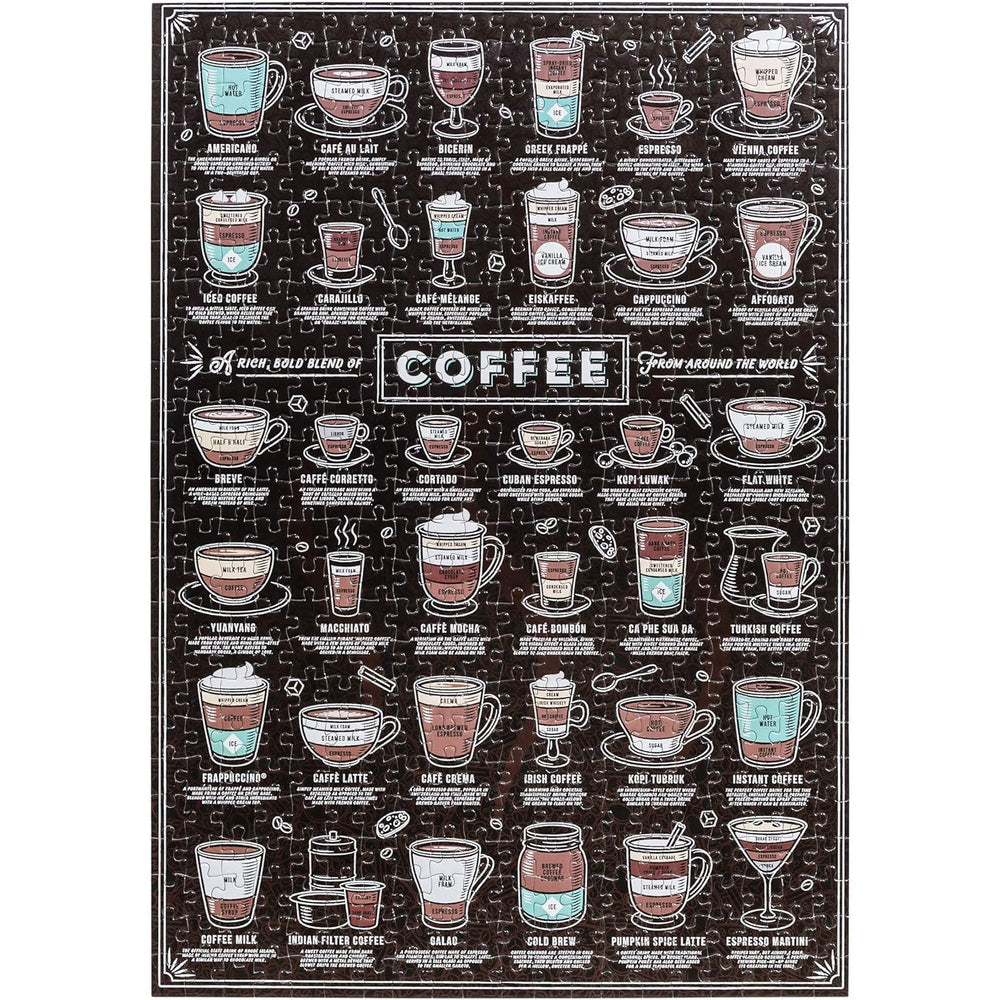 Coffee Lover's 500 Piece Jigsaw Puzzle Ridley (ONLINE ORDER ONLY)