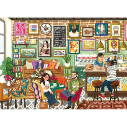 Coffee Please 1000 Piece Jigsaw Puzzle Cobble Hill (ONLINE ORDER ONLY)
