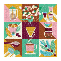 Coffeeology 500 Piece Jigsaw Puzzle Galison (ONLINE ORDER ONLY)