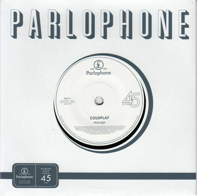 Coldplay - Midnight [Limited Edition] [Single] 7", Single Sided Etched, 45 [Vinyl] (ONLINE ORDER ONLY)