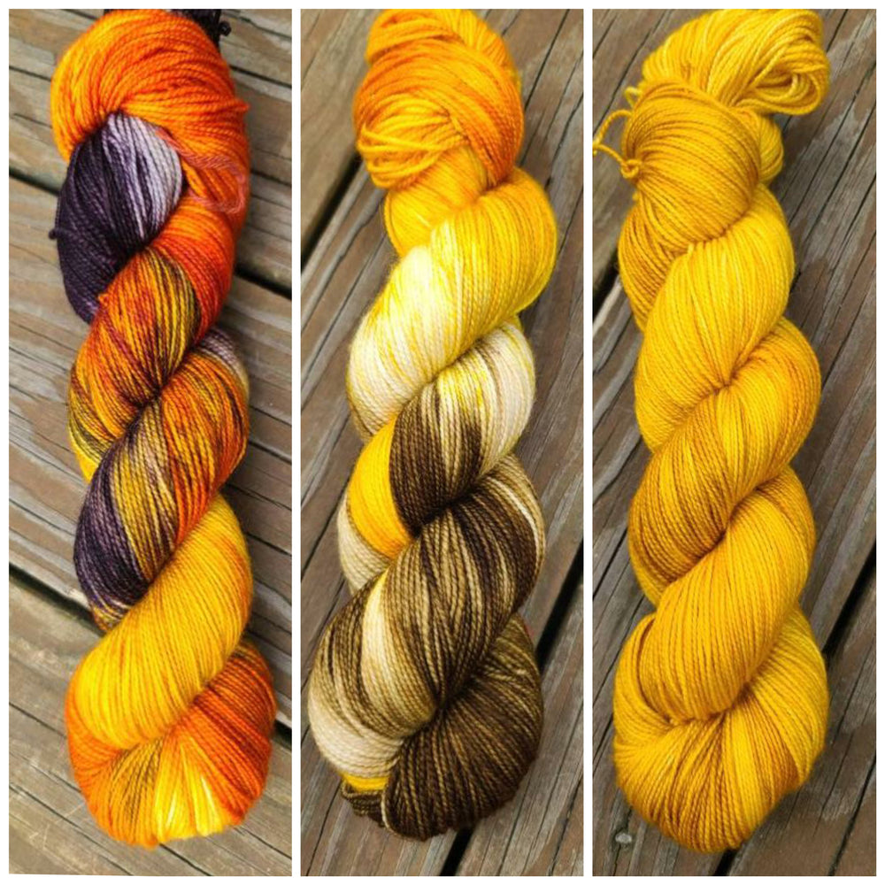 Pumpkin Pickin' 3 skein kit (ONLINE ORDER ONLY)