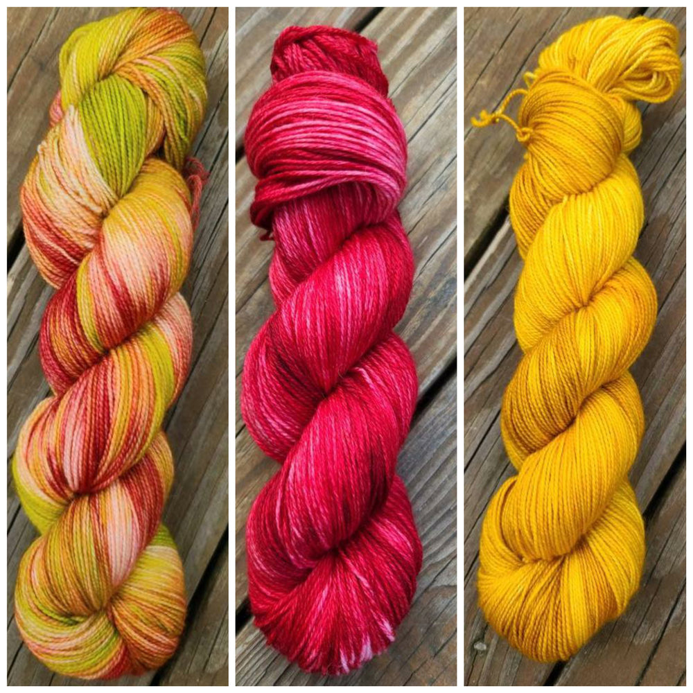 Apple Pickin' 3 skein kit (ONLINE ORDER ONLY)