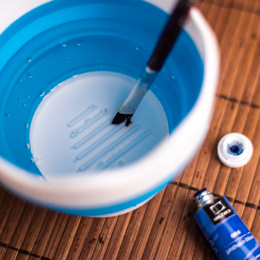 Collapsible Paint Brush Washer Cup (Online Order Only)