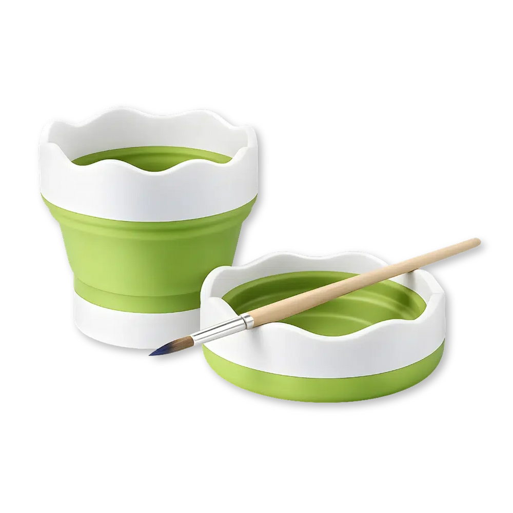 Collapsible Brush Cleaning Cup