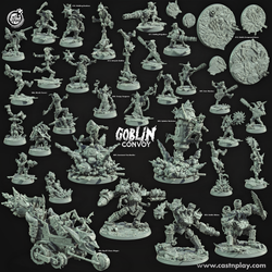 3D Printed Cast n Play Walking Bombers The Goblin Convoy 28mm 32mm D&D (Online Only)