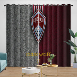 Colorado Rapids Curtains Blackout Window Drapes Room Decoration (Online Order Only)