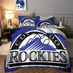 Colorado Rockies Bedding Set Quilt Cover Without Filler (Online Order Only)