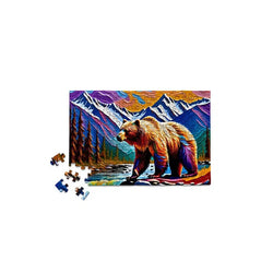 Colorful Bear 150 Piece Mini Jigsaw Puzzle Micro Puzzles (ONLINE ORDER ONLY)