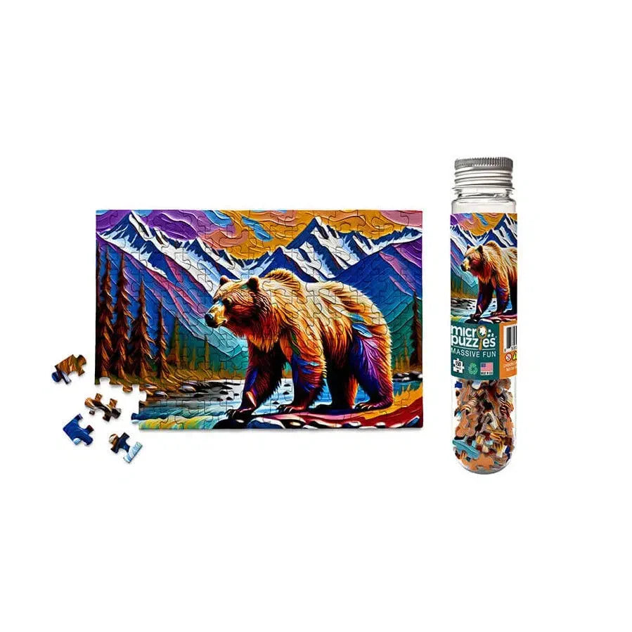 Colorful Bear 150 Piece Mini Jigsaw Puzzle Micro Puzzles (ONLINE ORDER ONLY)