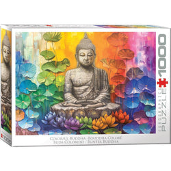 Colorful Buddha 1000 Piece Jigsaw Puzzle Eurographics (ONLINE ORDER ONLY)