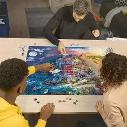 Colorful Cinque Terre 2000 Piece Jigsaw Puzzle Ravensburger