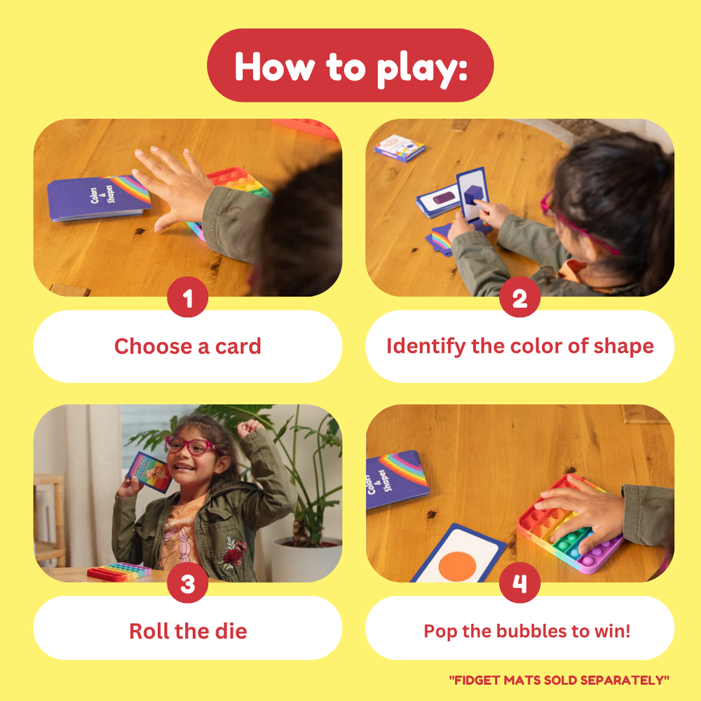 .2D & 3D Shapes & Colors Card Pack (Online Order Only)