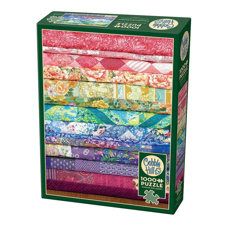 Comfortable Rainbow 1000 Piece Jigsaw Puzzle Cobble Hill (ONLINE ORDER ONLY)
