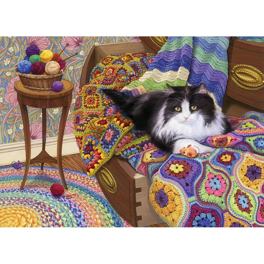 Comfy Cat 1000 Piece Jigsaw Puzzle Cobble Hill (ONLINE ORDER ONLY)