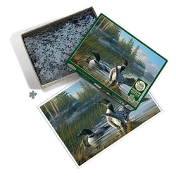 Common Loons 1000 Piece Jigsaw Puzzle Cobble Hill (ONLINE ORDER ONLY)