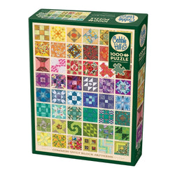 Common Quilt Blocks 1000 Piece Jigsaw Puzzle Cobble Hill (ONLINE ORDER ONLY)