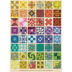 Common Quilt Blocks 1000 Piece Jigsaw Puzzle Jack Pine (ONLINE ORDER ONLY)