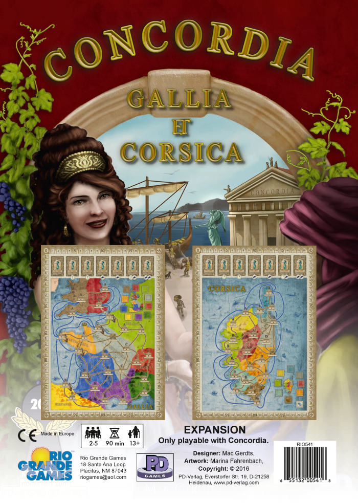 Concordia: Gallia & Corsica (ONLINE ORDER ONLY)