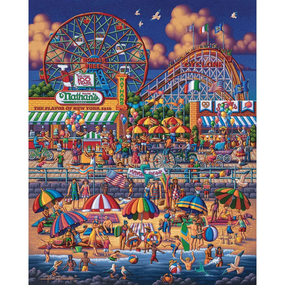 Coney Island 500 Piece Jigsaw Puzzle Dowdle (ONLINE ORDER ONLY)