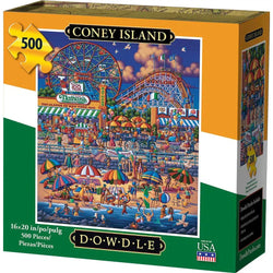 Coney Island 500 Piece Jigsaw Puzzle Dowdle (ONLINE ORDER ONLY)