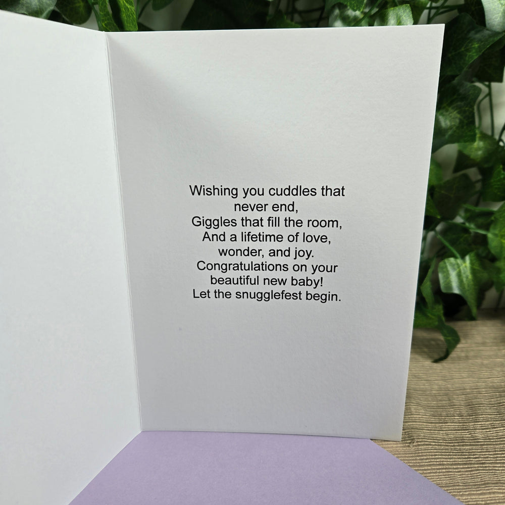 Congratulations On Your New Baby Card (ONLINE ORDER ONLY)