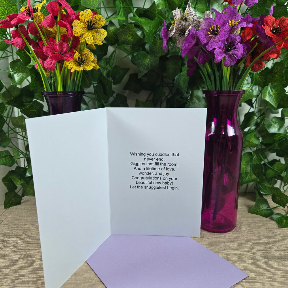 Congratulations On Your New Baby Card (ONLINE ORDER ONLY)