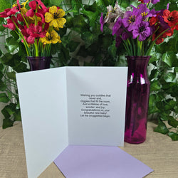 Congratulations On Your New Baby Card (ONLINE ORDER ONLY)