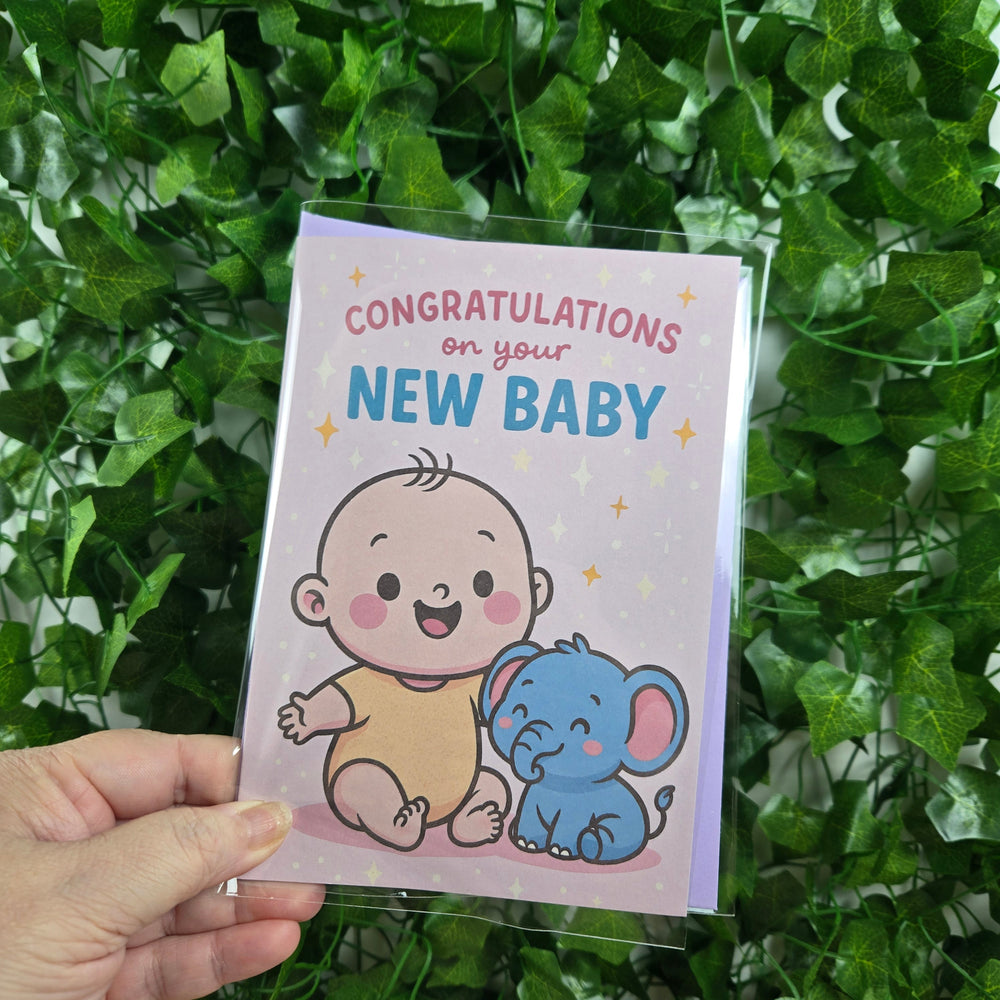 Congratulations On Your New Baby Card (ONLINE ORDER ONLY)