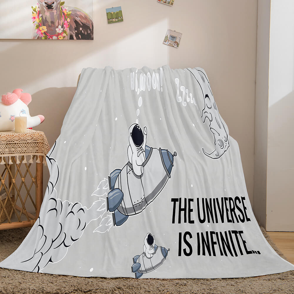 Conquerors Of Space Flannel Caroset Throw Cosplay Blanket (Online Order Only)