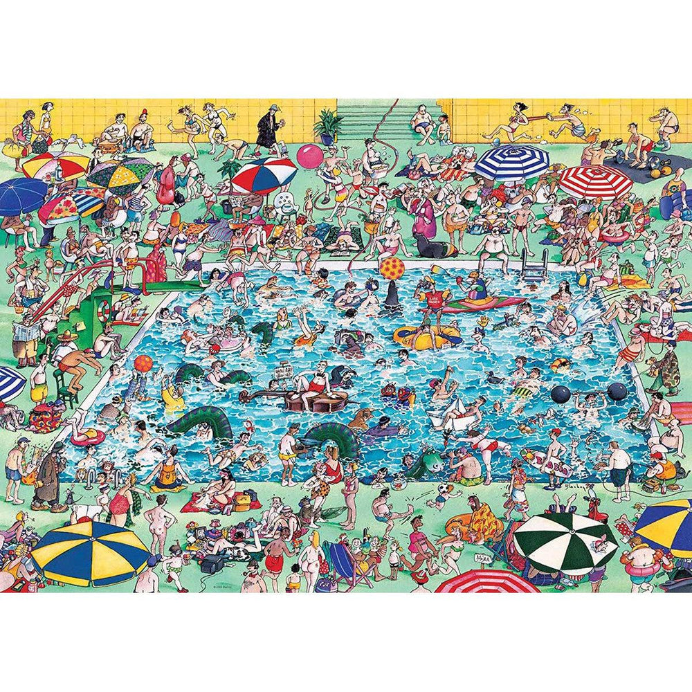 Cool Down Cartoon Classics 1000 Piece Jigsaw Puzzle Heye (ONLINE ORDER ONLY)
