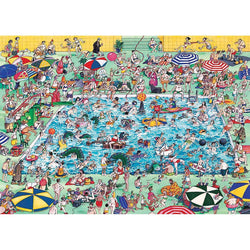 Cool Down Cartoon Classics 1000 Piece Jigsaw Puzzle Heye (ONLINE ORDER ONLY)