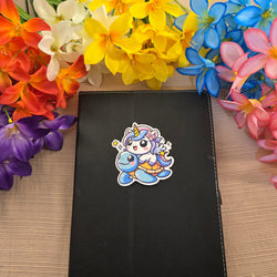 Cool Unicorn Sticker (ONLINE ORDER ONLY)