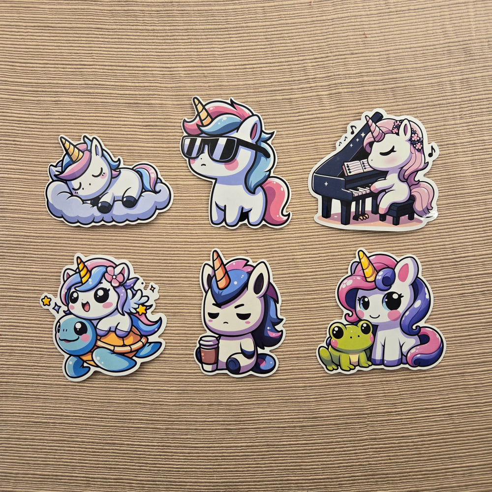 Cool Unicorn Sticker (ONLINE ORDER ONLY)
