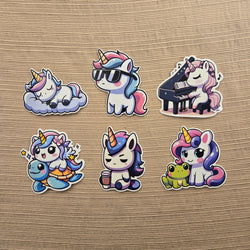 Cool Unicorn Sticker (ONLINE ORDER ONLY)