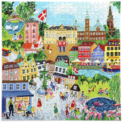 Copenhagen 1000 Piece Jigsaw Puzzle eeBoo (ONLINE ORDER ONLY)