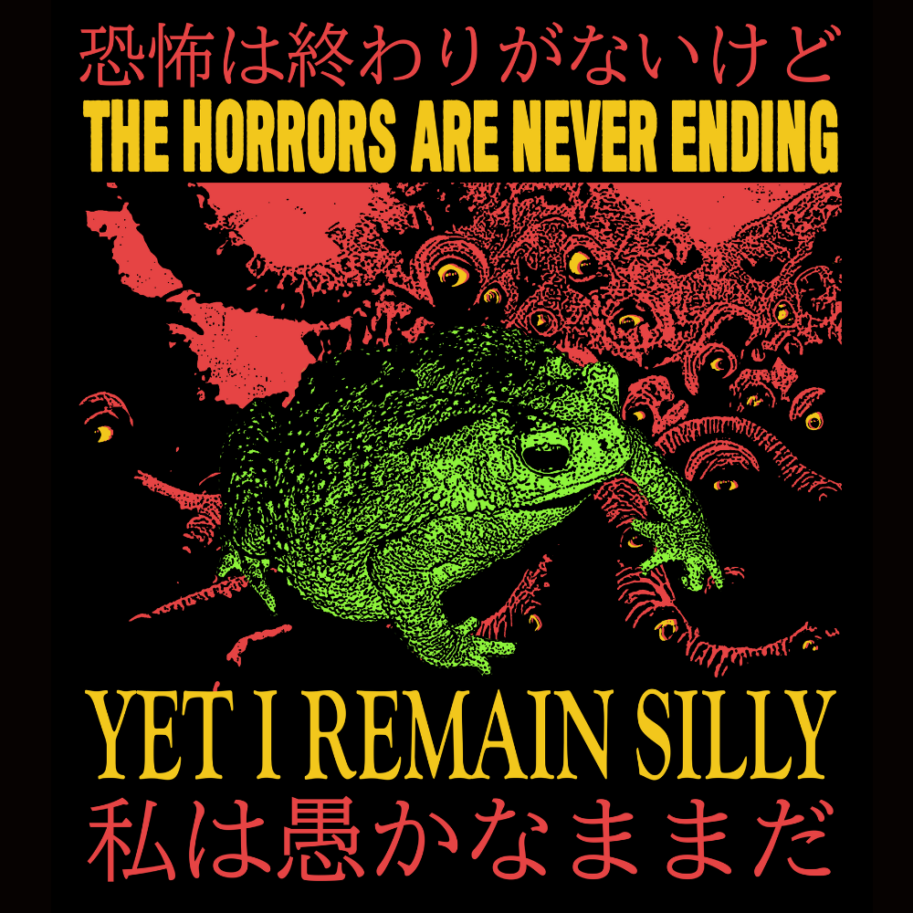 The Horrors Are Never Ending' Shirt (ONLINE ORDER ONLY)